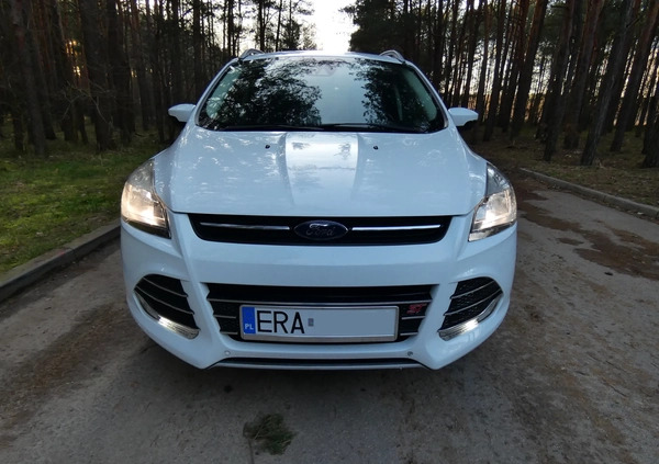 Ford Kuga cena 45900 przebieg: 227000, rok produkcji 2013 z Radomsko małe 407